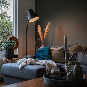 Candeeiro de pé retro preto - Chappie