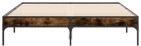 Estrutura cama 120x190 cm derivados de madeira/metal