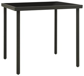 3 pcs conjunto de jantar para exterior aço