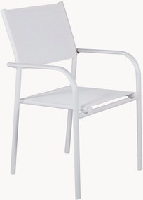 Cadeiras com apoio de braços para exterior Santorini, conjunto de 2