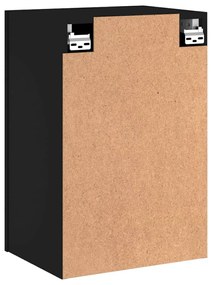Móvel de parede p/ TV 40,5x30x60 cm derivados de madeira preto