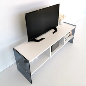 Móvel para Televisão TV401 – Branco – 120 cm x 45 cm x 35 cm