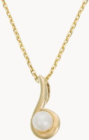 Colar de ouro amarelo com pérola Ambiante