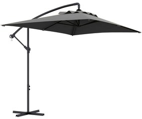 Chapéu de Sol Excêntrico 294x193 cm Chapéu de Sol de Jardim com Base C
