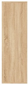Estante 98x29x97,5 cm derivados madeira cor carvalho sonoma