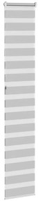 Cortina de zebra 40x230 cm largura do tecido 35,9 cm poliéster