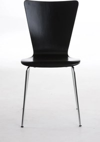 Conjunto de 2 cadeiras cozinha e jantar Aaron 43 x 84 x 50 cm Preto