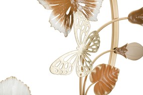 PAINEL DE PAREDE DE FERRO ROUNS 58,4X5,1X63,5 CM MULTICOLORIDO