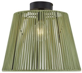 Plafon de exterior com corda verde IP54 - Jayla Japandi