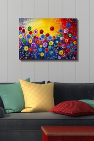 Quadro Decorativo em Tela MDR0223 – Multicolor – 50 x 70 cm