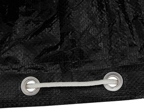 Capas p/ mobília jardim 2 pcs 12 ilhós 227x152x65 cm retangular