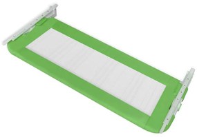 Barra de segurança para cama de criança 2 pcs 102x42 cm verde