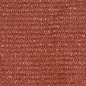 Tela de varanda 90x400 cm PEAD terracota