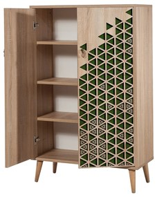 Armário Multiuso Multibox – Carvalho Sonoma – 80x127x36 cm