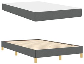 Cama Box Taupe, Marrom 120 x 190 cm