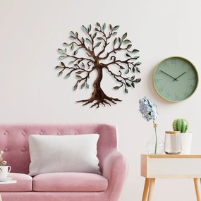 Acessório Decorativo de Parede em Metal Bys-133 – Multicolor – 60x60 c