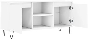 Móvel de TV 104x35x50 cm derivados de madeira branco