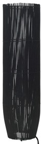 vidaXL Candeeiro de pé 52 cm E27 salgueiro preto
