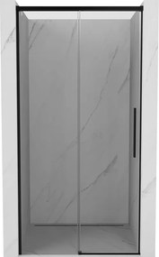 Mexen Rox portas de duche deslizantes 105 cm, transparente, preto - 8C2-105-000-70-00
