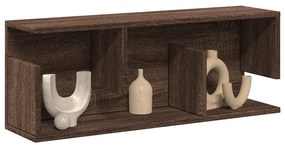 Armário parede 80x20x30 cm derivados madeira carvalho castanho