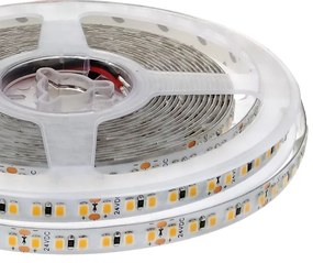 Fita LED Monocolor SMD2835, Samsung ChipLed, DC24V, 5m (168Led/m), 100W, CRI 90 - IP65,   Branco frio