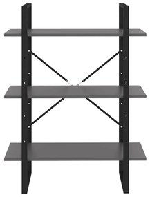Estante 80x30x105 cm derivados de madeira cinza