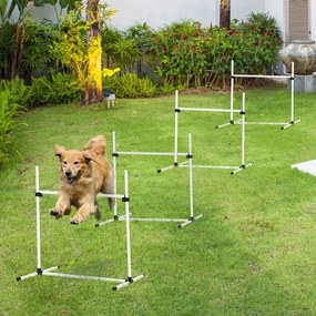 PawHut Conjunto de Treinamento de Agilidade para Cães Animais de Estim