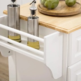 Ilha de Cozinha Delvini - Design Contemporâneo