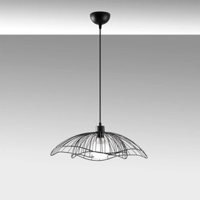Candeeiro de Teto Farac – Preto – 50 x 50 cm