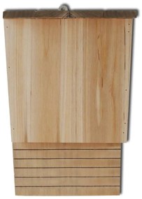 Conjunto de 2 casas de morcegos 22 x 12 x 34 cm
