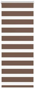 vidaXL Cortina de zebra 65x150 cm largura do tecido 60,9 cm poliéster