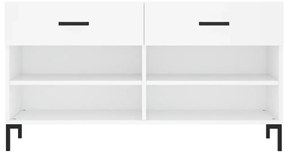 Banco sapateira 102x35x55 cm derivados de madeira branco