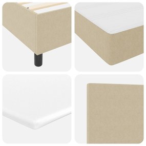 Cama Box Spring com Colchão Verde Claro Cinza Solteiro Tecido de Cordu