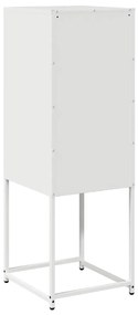 Aparador 36x39x107 cm aço laminado a frio branco