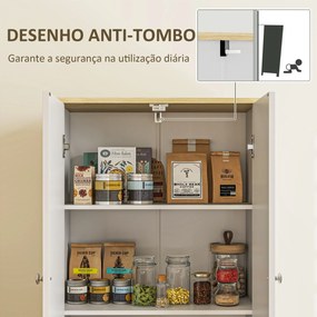 Armário Moderno – Modelo Trani – 60x30x183 – Armazenamento Vertical –