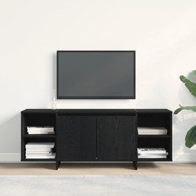 Estante de TV vidaXL - Carvalho Preto - 120x30x40.5 cm - Feito de Made