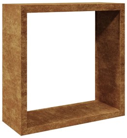 Suporte para lenha 100x40x100 cm aço corten