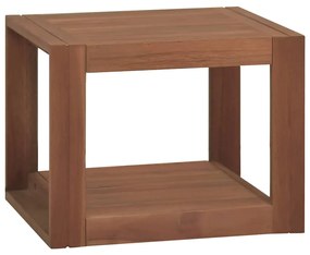 Armário de parede p/ casa de banho 45x45x35 cm teca maciça