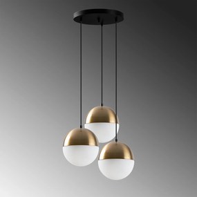 Candeeiro de Teto Bastos – Branco Vintage – 44 x 44 cm