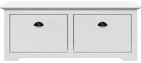 Banco de corredor BODO 114x40x45 cm branco