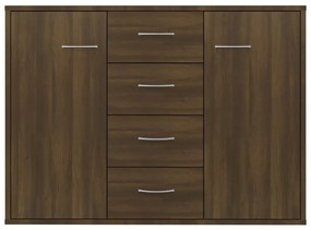 Aparador Mavie de 90 cm - Nogueira - Design Moderno