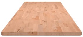 Tampo de secretária 220x55x2,5 cm madeira de faia maciça