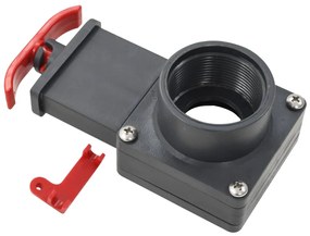 Válvula de regulação para piscina 2 pcs 38 mm