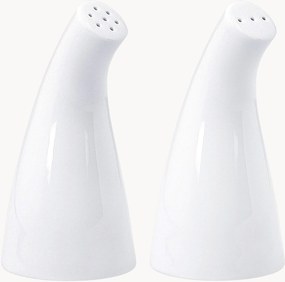 Saleiro e pimenteiro de porcelana artesanais Urbino, conjunto de 2