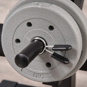 Banco de Pesos Multifuncional Banco de Musculação com Encosto Ajustáve