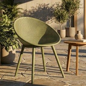 CONJUNTO DE 2 CADEIRAS IBIZA 59X59X83 CM (ALTURA DO ASSENTO 45 CM) VERDE