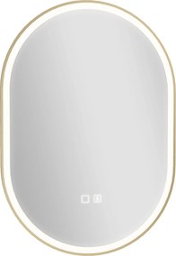 HOMCOM Espelho de Casa de Banho com LED, Altifalante Bluetooth e Antiembaciamento, 100 x 70 cm, 3 Tons de Luz, Brilho Regulável | Aosom Portugal