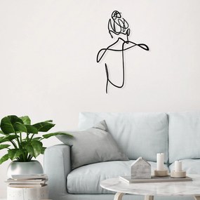 Acessório Decorativo de Parede Model-092 – Preto – 39 x 57 cm