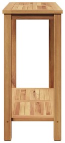 Aparador Castanho 85 x 35 x 75 cm Madeira de teca sólida