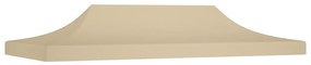 Teto para tenda de festas 6x3 m 270 g/m² bege